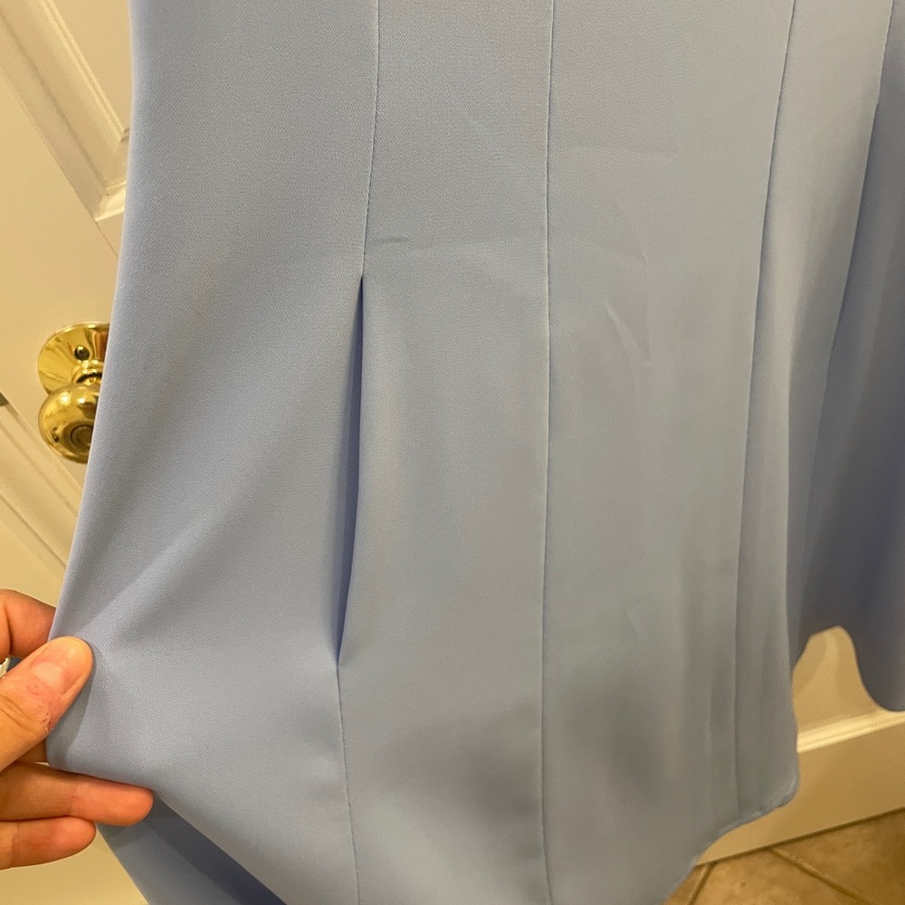 NWT Nora Gardner Erin dress in periwinkle size 12 - Picture 3 of 6